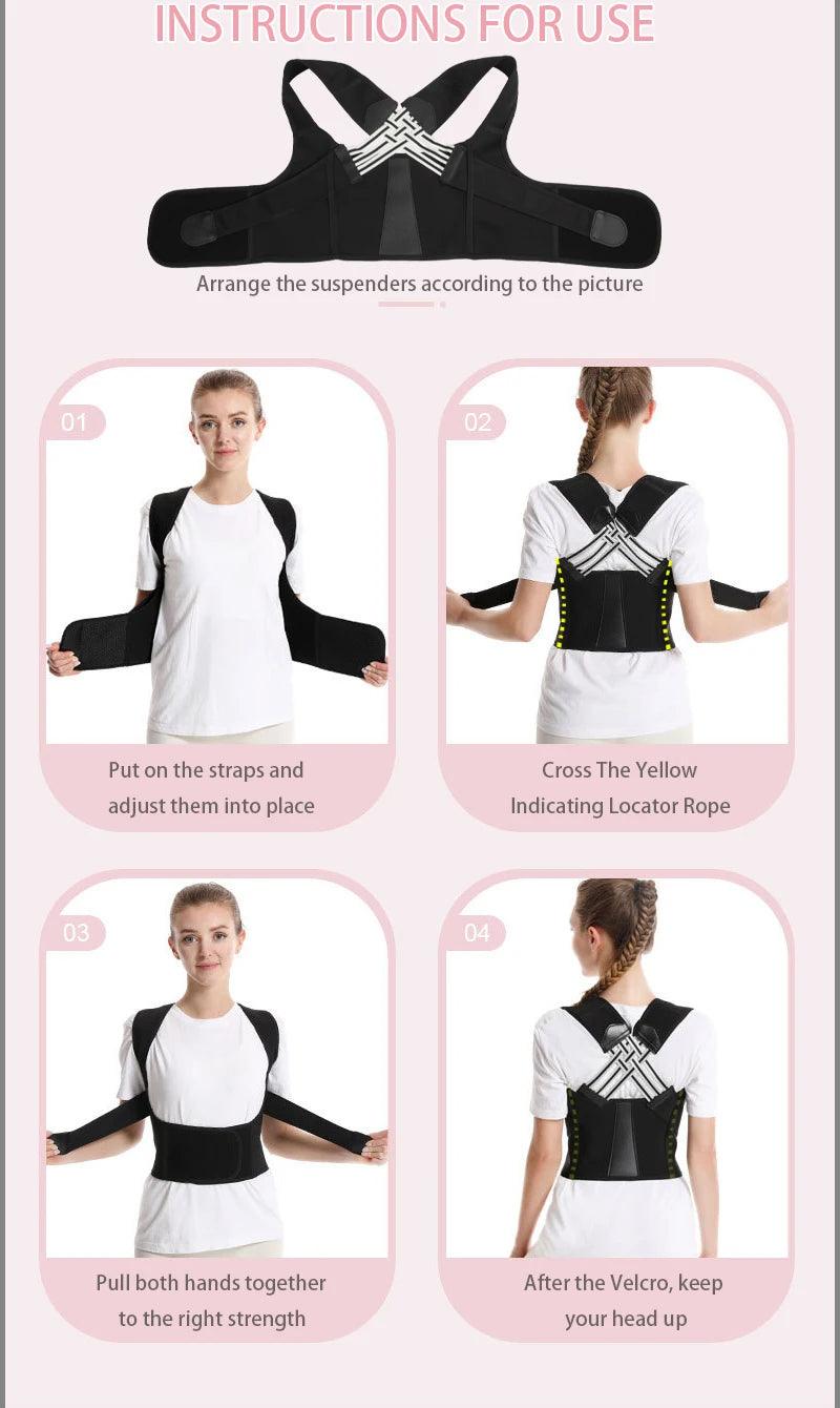 Smart Adjustable Posture Corrector For Men And Women