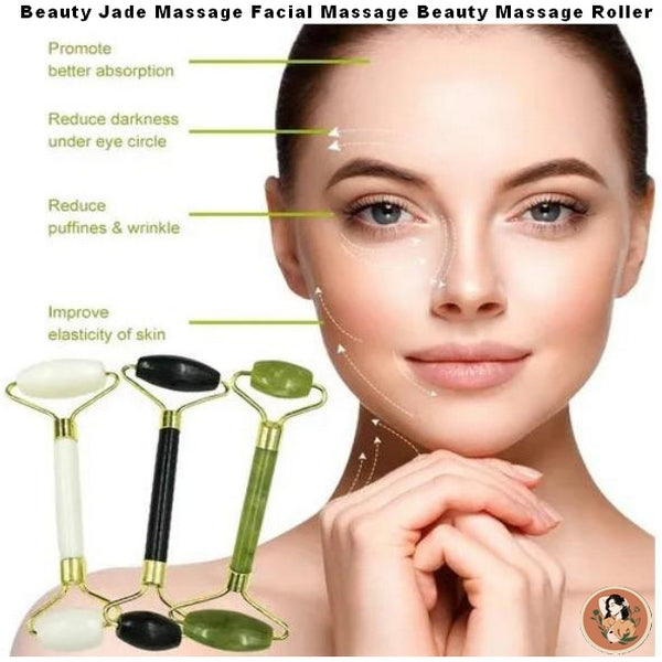 Beauty Jade Massage Facial Massage Beauty Massage Roller