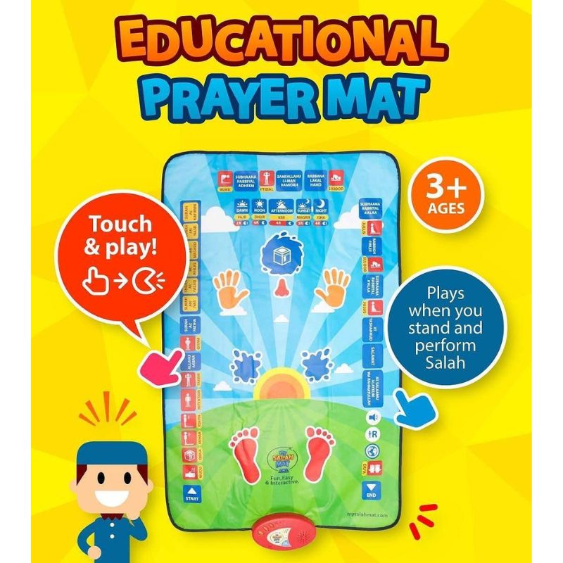 Educational Islamic Prayer Mat