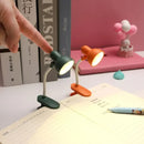 Mini Book Light With Clip Portable Led Reading Lamp